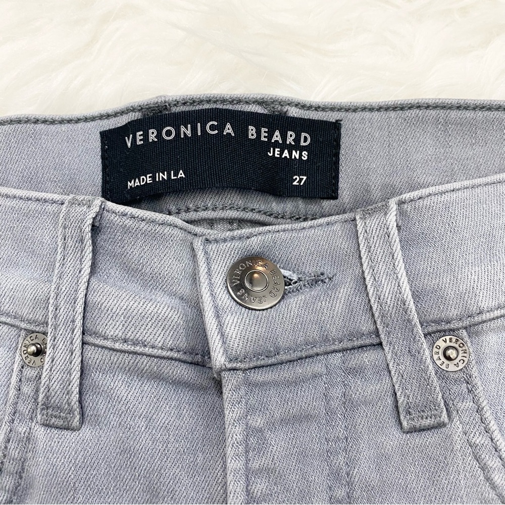 VERONICA BEARD Light Gray Skinny Jeans - Picture 6 of 6